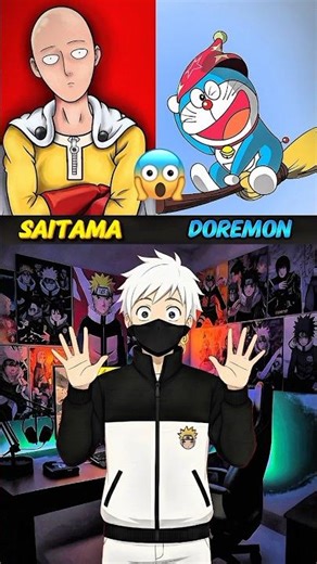 Anime vs Cartoon Characters😳 Who Is Actually Stronger ? #ytshorts#anime#cartoon