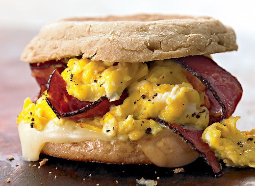 Egg Sandwich With Pastrami and Swiss Recipe