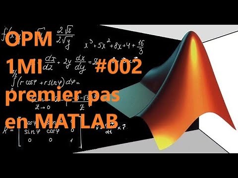 #002 expliquer les fenetres de matlab : ligne de commande, workspace, clc, clear, variables