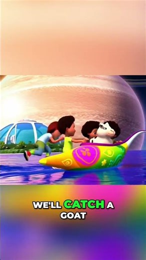 Alien Adventures: Singing, Sailing, & Catching Goats! #shorts