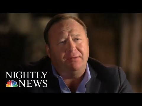 Families Sue Alex Jones For Defamation Over Sandy Hook Conspiracy Claims | NBC Nightly News