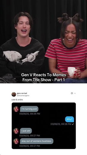 Gen V Reacts To Memes From The Show - Part 1