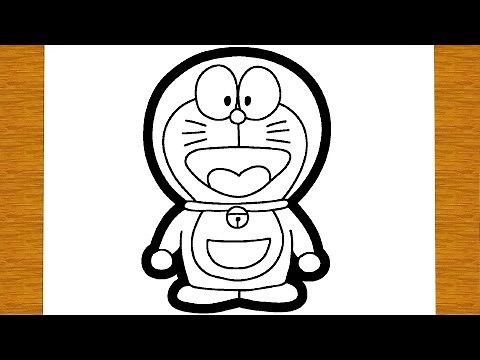 CÓMO DIBUJAR DORAEMON | Dibujos para dibujar