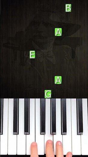 Edvard Grieg - Morning Mood (easy piano tutorial) #shorts