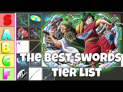 (New Update) The Best Swords Tier List In One Fruit Simulator