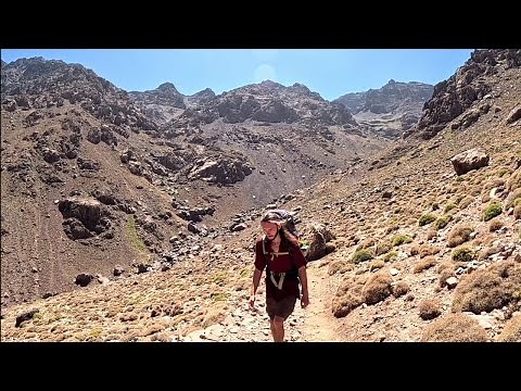 Climbing the Highest Mountain in Morocco -The Atlas Mountains - Mt. Toubkal