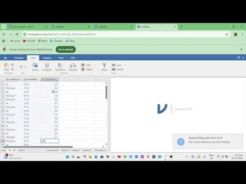 Jamovi work (Data+Analysis)