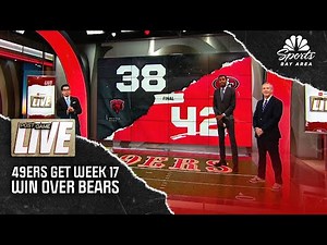 Brock Purdy, 49ers outlast Bears in Week 17 win on ‘Sunday Night Football' | NBC Sports Bay Area