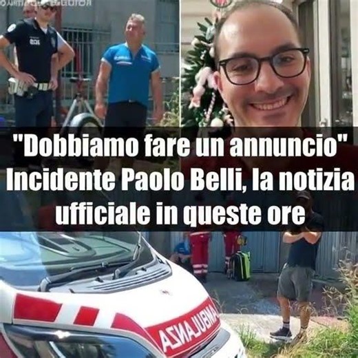 Incidente Paolo Belli, la notizia ufficiale in queste ore: la decisione ⤵️⤵️ #paolobelli