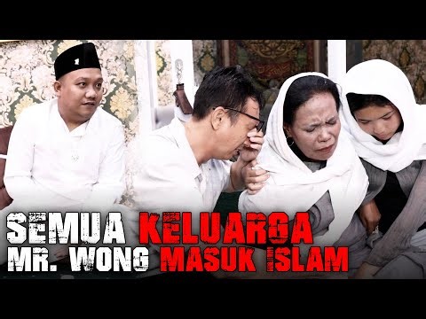CRYING IN EMOTION‼️WITNESSED BY ABAH GUS AANG, MR. WONG'S FAMILY FINALLY REPENTED AND EMBRACED ISLAM