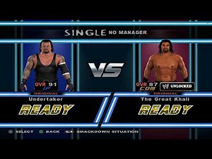 WWE SmackDown! HCTP 2K25 Mod Showcase | Undertaker vs Khali Clash at WrestleMania! 🔥