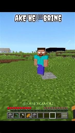 Minecraft Fake Herobrine VS kevin ☠️☠️