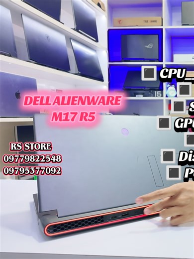 DELL ALIENWARE M17 R5 #laptop #gaming #DELL