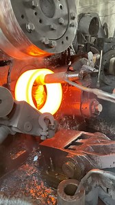 24K views · 83 reactions | Inside the factory The workflow of the ring rolling machine #process #machine #forging #machine | Inside the factory | Facebook