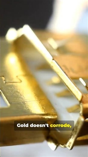 Why Are Connectors Gold Plated? 🤯#Electronics #PCB #Engineering