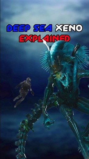 DEEP SEA XENOMORPH EXPLAINED (AvP Lore) 🔥| #xenomorph #avp