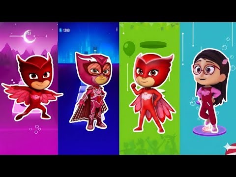 Owlette (PJ Masks) Music Game Compilation"