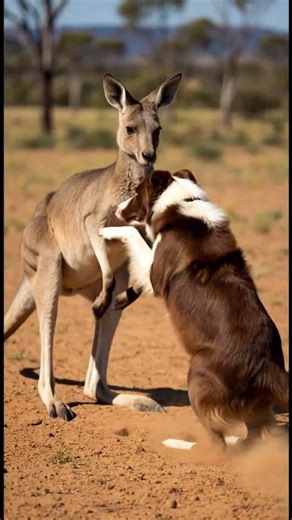 DOG vs KANGAROO… BIG MISTAKE 🤯🐶🦘