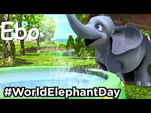 Happy #WorldElephantDay from Ebo the Elephant! | Chuggington UK