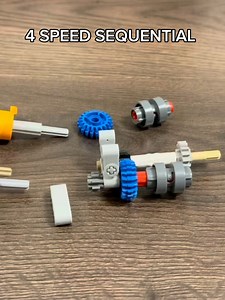 LEGO 4 Speed Sequential Gearbox Building Guide #lego #technic #legotechnic #gearbox #diy #mechanical #gearratios #gears #mechanism #legotips #legotricks | Bricks Master Builders