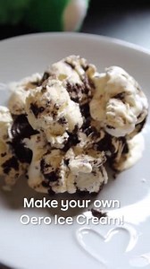 Cool off this weekend with our delicious homemade Oreo ice cream. It’s nice and easy to make with just three ingredients: Oreos, double cream and milk. Keep it in the freezer so you can enjoy an ice-cold treat every time the sun’s out. Shop freezers > https://bit.ly/3vM3tWy | AO