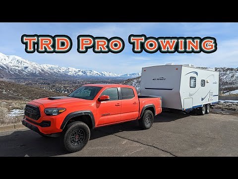 2023 Tacoma TRD Pro Towing Review