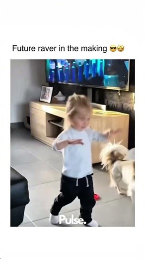 Future raver in the making 🔥
