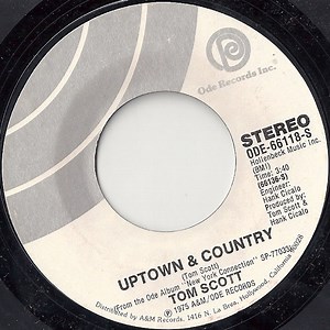 Tom Scott - Uptown & Country / Appolonia (Foxtrata)