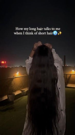 This Is Why I Can’t Cut My Long Hair😩🧿 #longhair