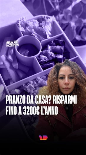 Pranzi sempre fuori durante la settimana, quando vai a lavoro? Probabilmente allora stai spendendo più soldi di quanto immagini. Soldi che potresti risparmiare se solo iniziassi a portarti il pranzo da casa. Secondo una ricerca, portare la schiscetta in ufficio fa risparmiare in media 263 euro al mese, vale a dire 3200 euro l’anno. Se si considera il fatto che lo stipendio medio netto mensile in Italia va dai 1700 ai 1850 euro (dati Istat), risparmiare 3200 euro l’anno vuol dire avere quasi due 