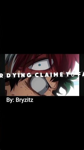 Izuku Midoriya vs Shoto Todoroki Edit