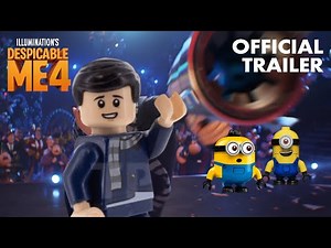 Despicable Me 4 Trailer in Lego