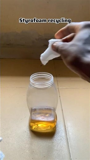 DIY super glue – Styrofoam ♻️