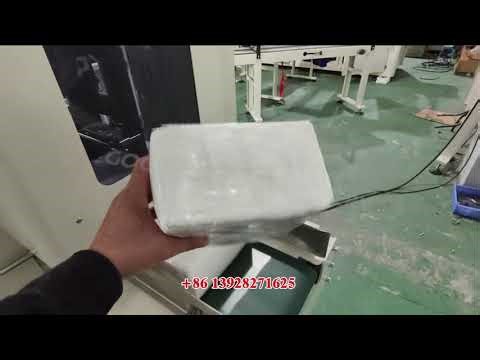 big bag facial tissue full automatic packing machine flat sealing edge sides for Thailand Vietnam