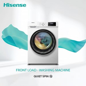 Can you hear that? Exactly! 🔇 The Hisense Washing Machine allows you to wash your clothes in silence. 🤫 Quiet and more reliable! 💯 #Hisense #HisenseME #WashingMachine #QuietSpin - هل يمكنك سماع هذا الصوت؟ بالضبط ليس هناك صوت! 🔇 تمنحك غسالة هايسنس القدرة على غسل ملابسك في صمت. 🤫 إنها أهدأ وجديرة بكل ثقتك! 💯 #هايسنس #هايسنس_الشرق_الأوسط #غسالة | Hisense Middle East