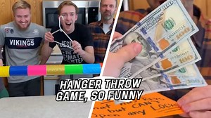 Hanger Toss Challenge With Surprise Rounds