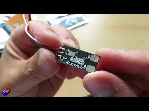 Control your LED lights, HD FPV VTX, and even things like smokers easily (MenaceRC Switch)
