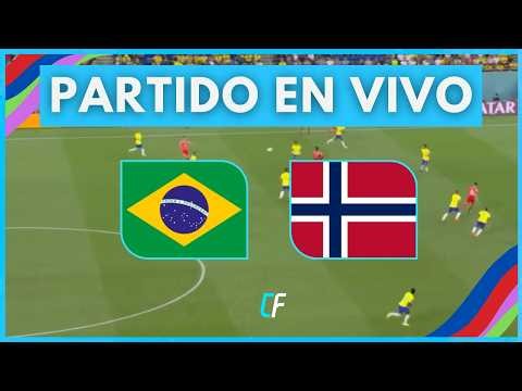 ✅ NORUEGA ELIMINÓ a BRASIL con un DOBLETE de HAALAND y PASÓ a CUARTOS del MUNDIAL