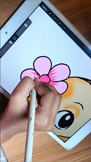 Cute procreate illustration tutorial #anime #studioghibli #art #artist #digitalart #procreate