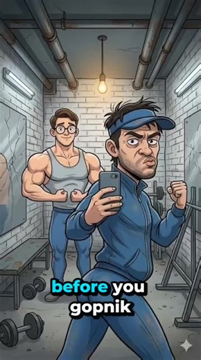 Gopnik Meets Nerd: Gym Pumping Adventure