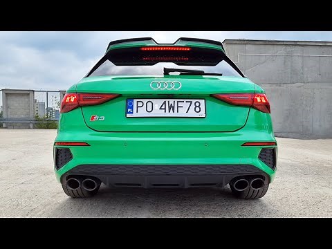 Audi S3 8Y 2.0 TFSI 310 Sound & Acceleration, Launch Control, Exhaust Sound
