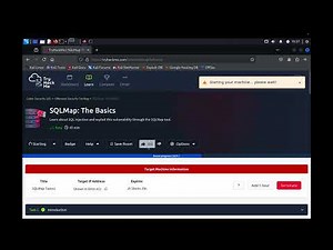 Sqlmap: The Basics - TryHackMe