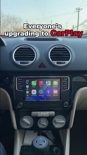 Upgrade / Install / Fix / Wireless CarPlay / Retrofit / Before / After / RCD360 PRO3S / Golf 6 2010
