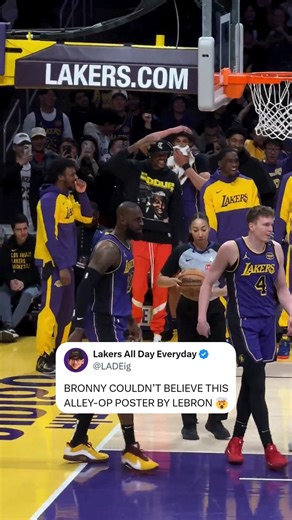 How is LeBron jumping like that at 40 yrs of age😭?? (Via LADEig on X) | NBA Memes