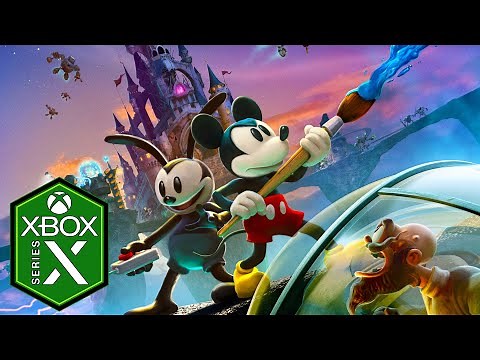 Epic Mickey 2 The Power of Two Xbox Series X Gameplay Review