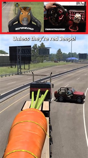 18K views · 260 reactions | Accidents are bad! #ats #americantrucksimulator #creepyhorseman #thrustmaster #nextlevelracing #peterbilt #kenworth #mack #freightliner #volvo #trucker #trucking #otr #horsepower #horsemask #swift #jeep | Creepyhorseman | Facebook