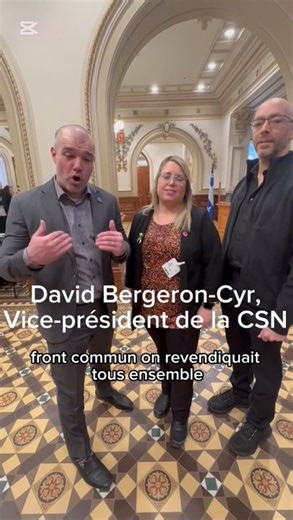 Pour un réseau de la santé et des services sociaux #vraimentpublic ! Alors que le réseau ne cesse de se dégrader et peine à offrir des soins et des services de qualité, des représentant-es de la CSN, de la FSSS CSN et de la FP CSN ainsi que d'autres organisations synidcales sont allés rencontrer aujourd'hui les trois partis d'opposition pour leur parler de nos pistes de solutions à mettre en place sur quatre thèmes précis : la décentralisation et la valorisation des CLSC, le soutien à domicile, 