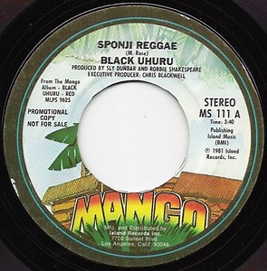 Black Uhuru - Sponji Reggae