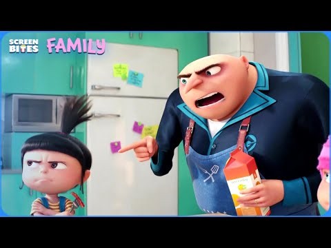 Gru's Worst Parenting Moments | Despicable Me Franchise | Screen Bites Family