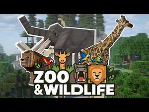 Building a Zoo in Minecraft! - Zoo & Wildlife Minecraft | EP01